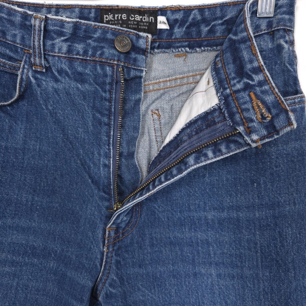 Vintage PIERRE CARDIN Women's Jeans 9/10 British Made Crown Colony of Hong Kong - Picture 9 of 10